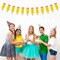 Pencil Garland Banner – 12PCS Double-Sided Pencil Classroom Banner for Kindergarten, Back to School Party Decorations, Teacher Gift, Classroom Photo Prop & School Decor